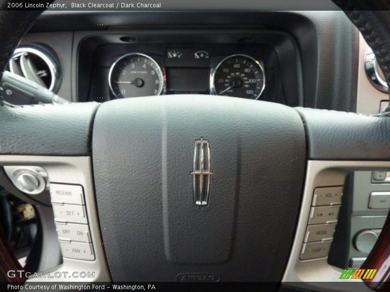 Black Clearcoat / Dark Charcoal 2006 Lincoln Zephyr