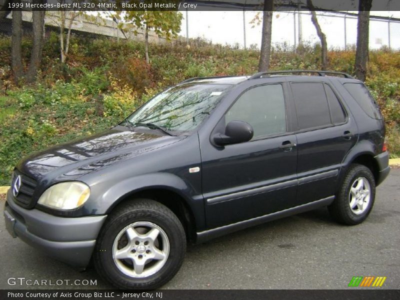 Black Opal Metallic / Grey 1999 Mercedes-Benz ML 320 4Matic