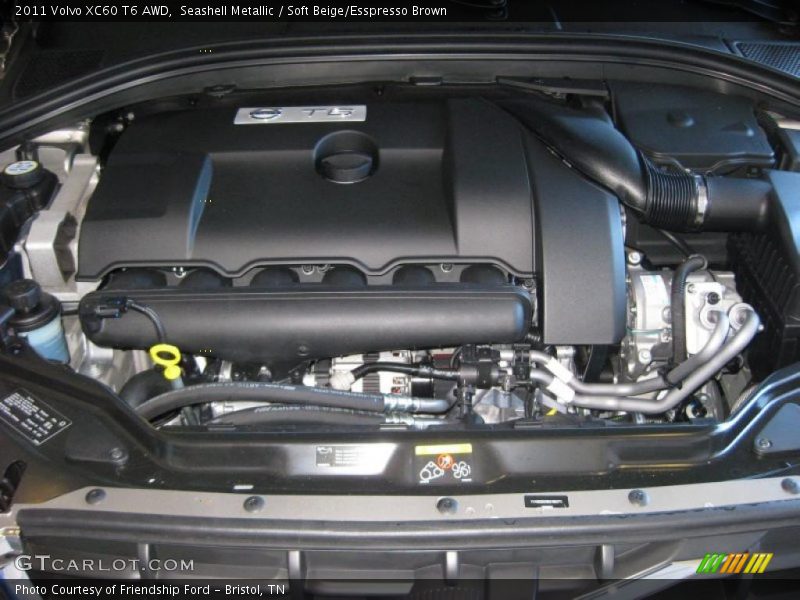  2011 XC60 T6 AWD Engine - 3.0 Liter Twin-Scroll Turbocharged DOHC 24-Valve Inline 6 Cylinder