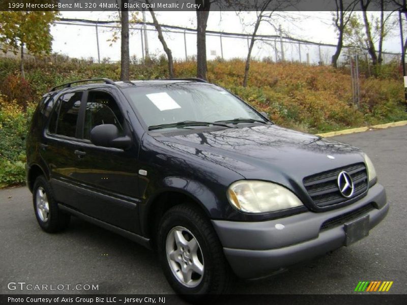 Black Opal Metallic / Grey 1999 Mercedes-Benz ML 320 4Matic