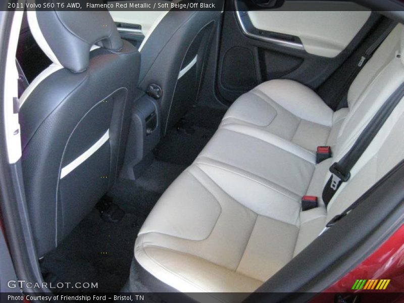  2011 S60 T6 AWD Soft Beige/Off Black Interior