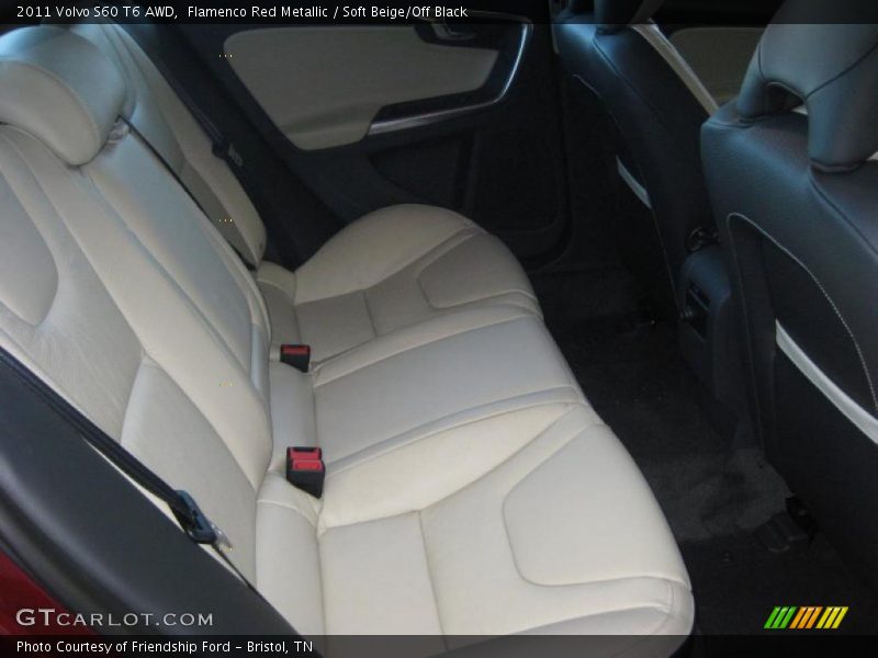  2011 S60 T6 AWD Soft Beige/Off Black Interior