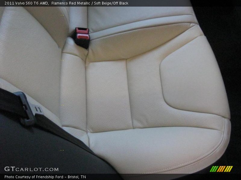  2011 S60 T6 AWD Soft Beige/Off Black Interior