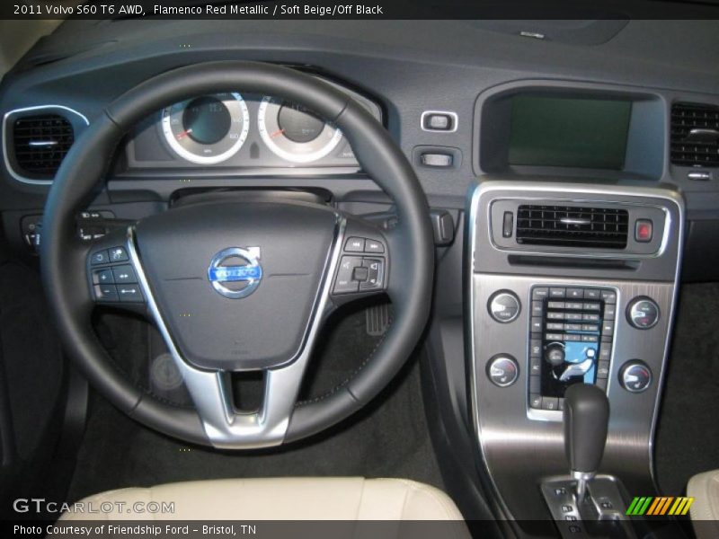 Dashboard of 2011 S60 T6 AWD