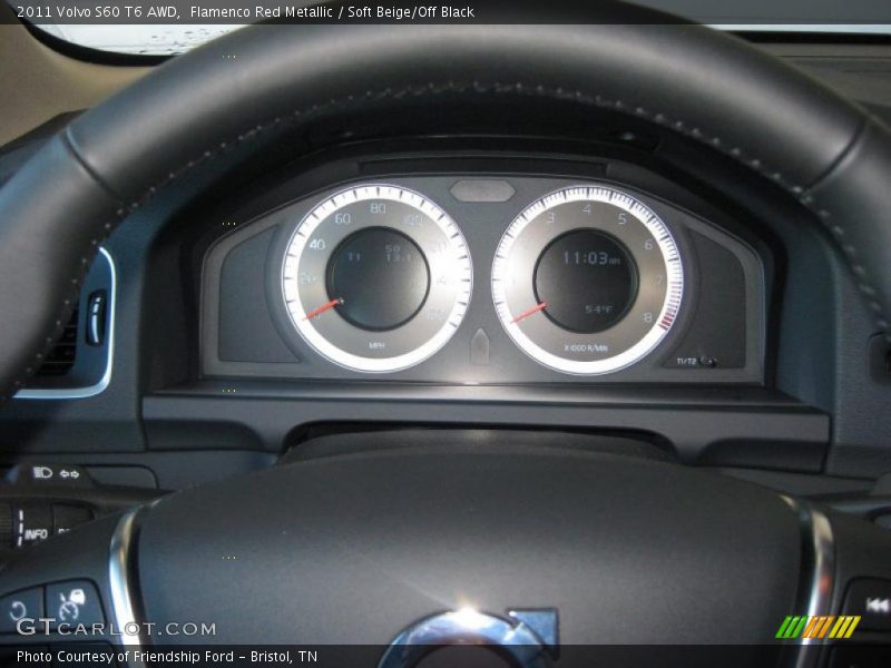  2011 S60 T6 AWD T6 AWD Gauges