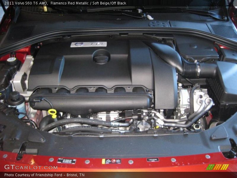  2011 S60 T6 AWD Engine - 3.0 Liter Turbocharged DOHC 24-Valve VVT Inline 6 Cylinder
