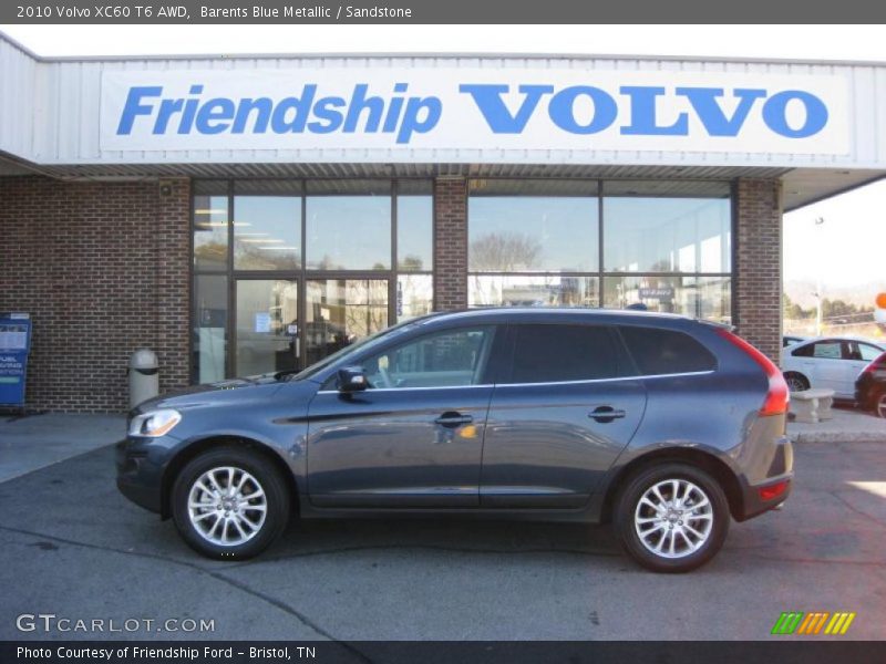 Barents Blue Metallic / Sandstone 2010 Volvo XC60 T6 AWD
