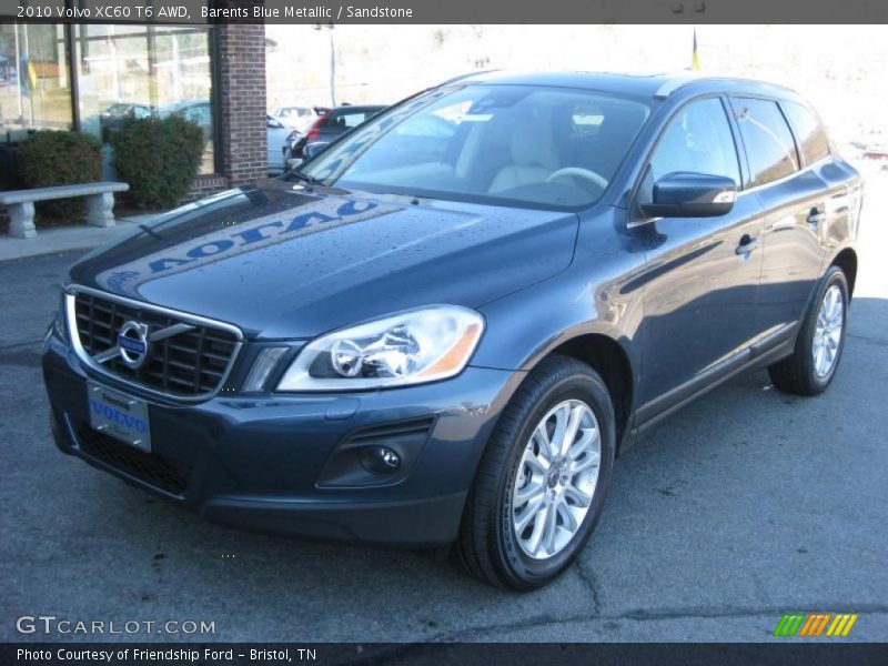 Barents Blue Metallic / Sandstone 2010 Volvo XC60 T6 AWD