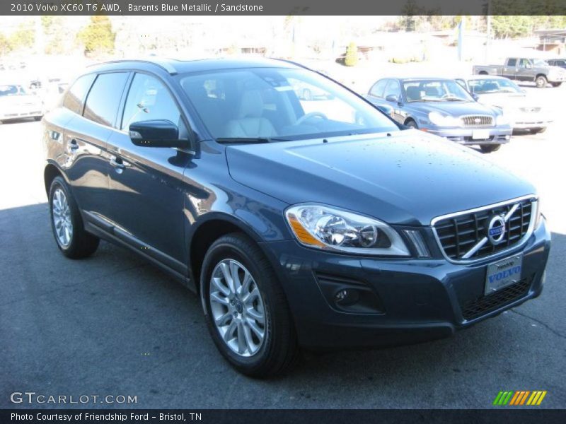 Barents Blue Metallic / Sandstone 2010 Volvo XC60 T6 AWD