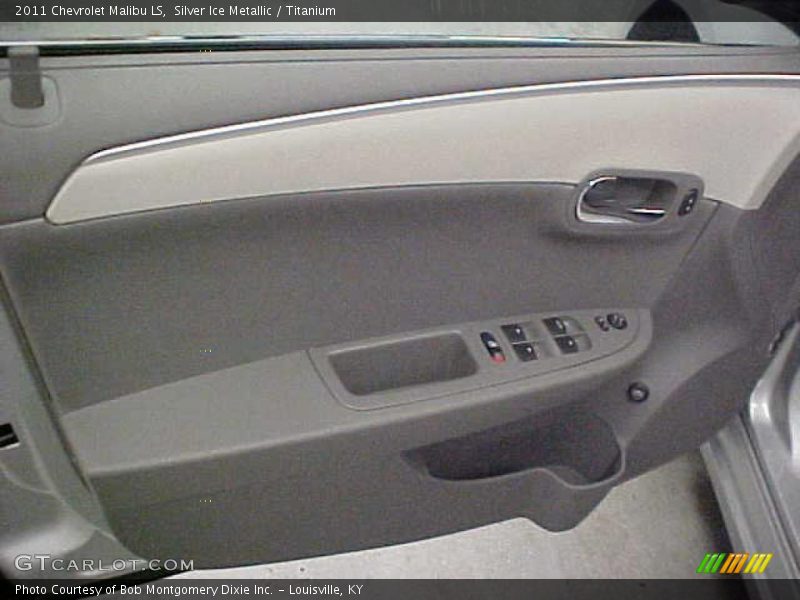Silver Ice Metallic / Titanium 2011 Chevrolet Malibu LS