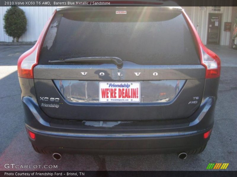 Barents Blue Metallic / Sandstone 2010 Volvo XC60 T6 AWD