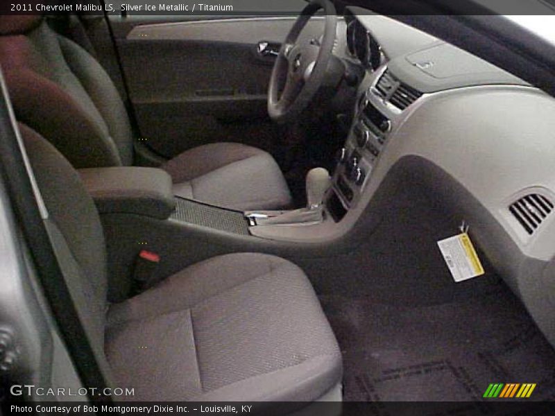 Silver Ice Metallic / Titanium 2011 Chevrolet Malibu LS