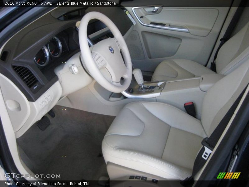  2010 XC60 T6 AWD Sandstone Interior