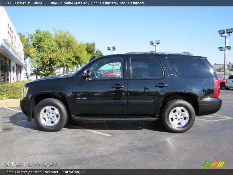 Black Granite Metallic / Light Cashmere/Dark Cashmere 2010 Chevrolet Tahoe LT