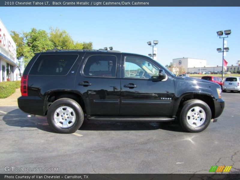 Black Granite Metallic / Light Cashmere/Dark Cashmere 2010 Chevrolet Tahoe LT