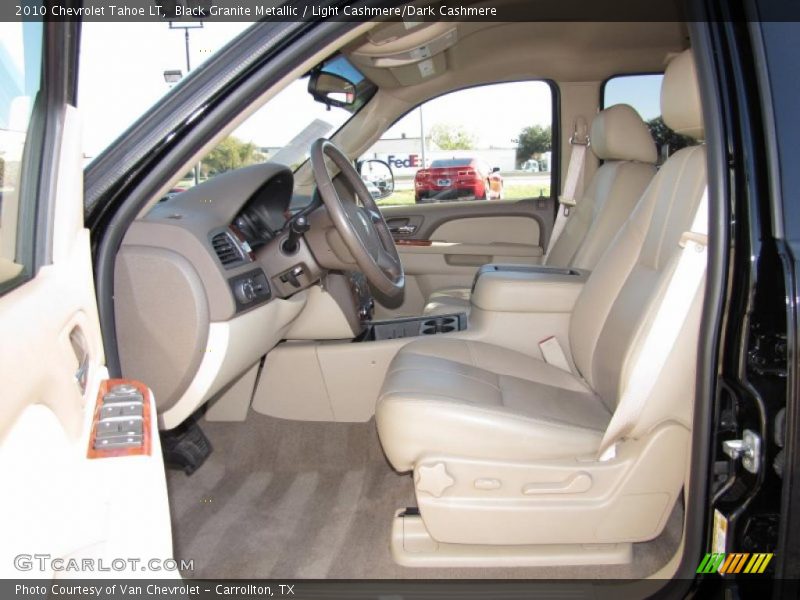 Black Granite Metallic / Light Cashmere/Dark Cashmere 2010 Chevrolet Tahoe LT