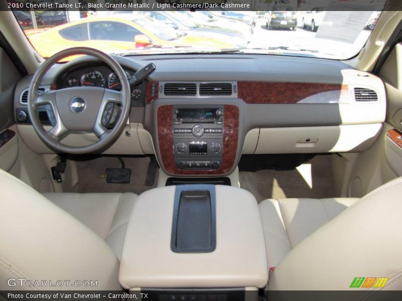 Black Granite Metallic / Light Cashmere/Dark Cashmere 2010 Chevrolet Tahoe LT