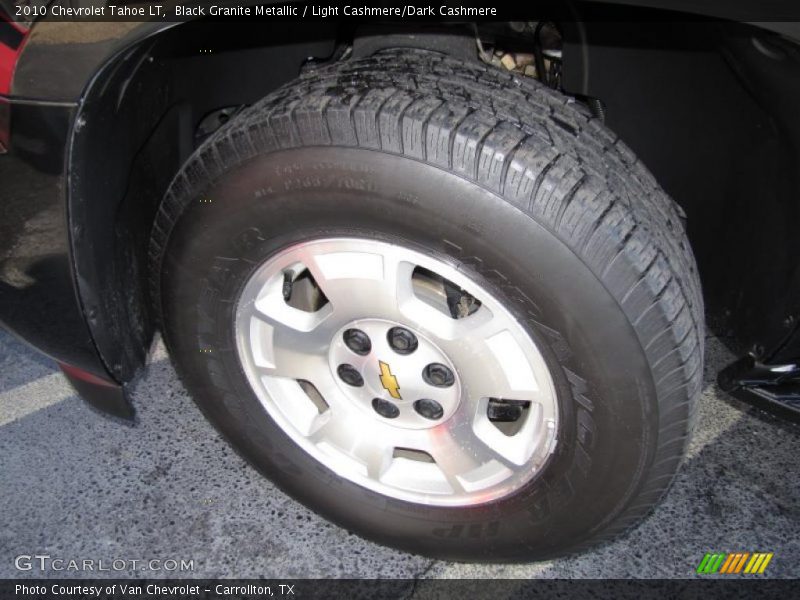 Black Granite Metallic / Light Cashmere/Dark Cashmere 2010 Chevrolet Tahoe LT