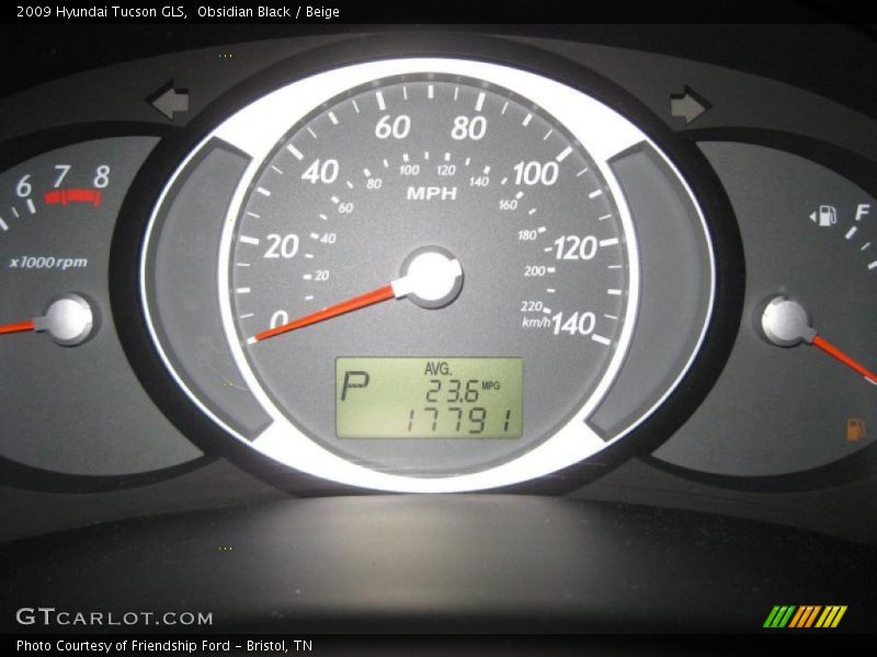  2009 Tucson GLS GLS Gauges