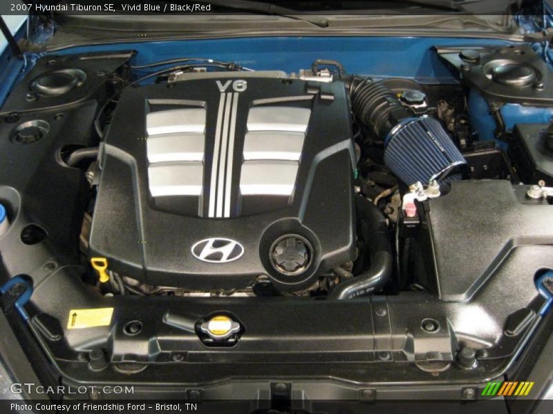 2007 Tiburon SE Engine - 2.7 Liter DOHC 24 Valve V6