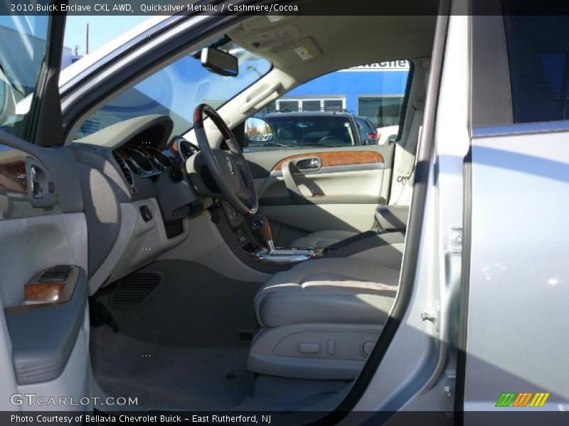 Quicksilver Metallic / Cashmere/Cocoa 2010 Buick Enclave CXL AWD