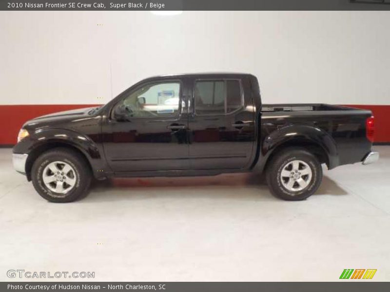 Super Black / Beige 2010 Nissan Frontier SE Crew Cab
