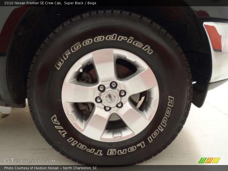 Super Black / Beige 2010 Nissan Frontier SE Crew Cab