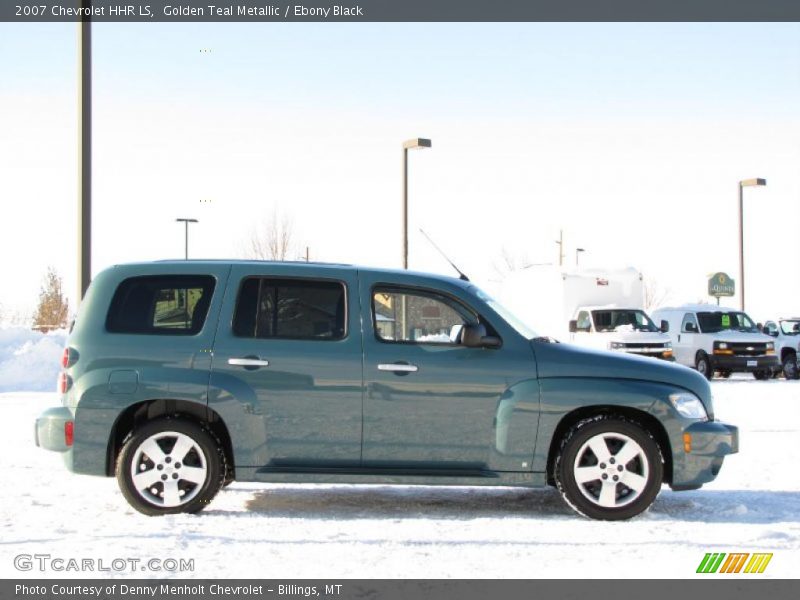 Golden Teal Metallic / Ebony Black 2007 Chevrolet HHR LS