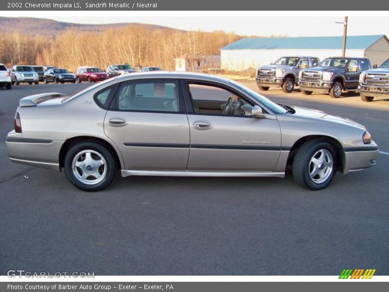 Sandrift Metallic / Neutral 2002 Chevrolet Impala LS