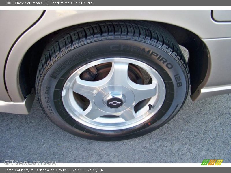 Sandrift Metallic / Neutral 2002 Chevrolet Impala LS