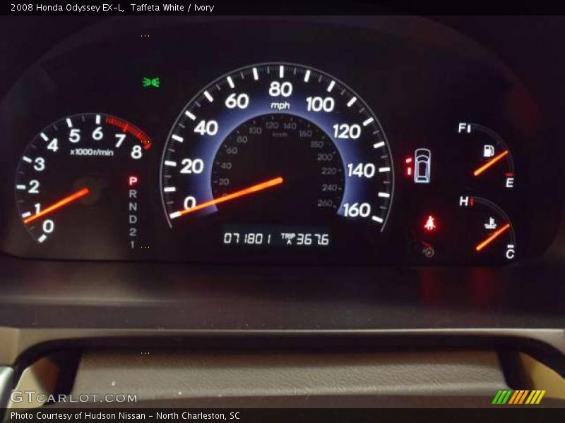 Taffeta White / Ivory 2008 Honda Odyssey EX-L