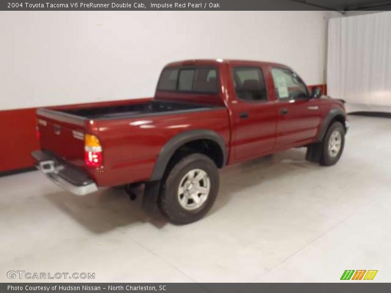 Impulse Red Pearl / Oak 2004 Toyota Tacoma V6 PreRunner Double Cab