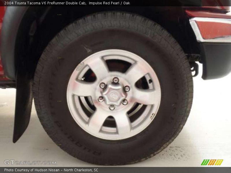 Impulse Red Pearl / Oak 2004 Toyota Tacoma V6 PreRunner Double Cab
