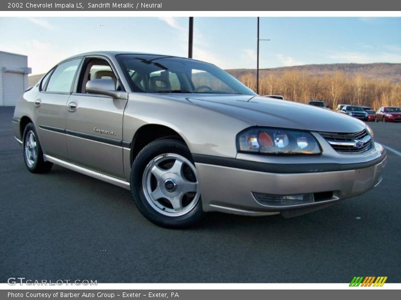 Sandrift Metallic / Neutral 2002 Chevrolet Impala LS