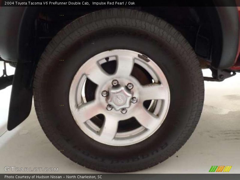 Impulse Red Pearl / Oak 2004 Toyota Tacoma V6 PreRunner Double Cab