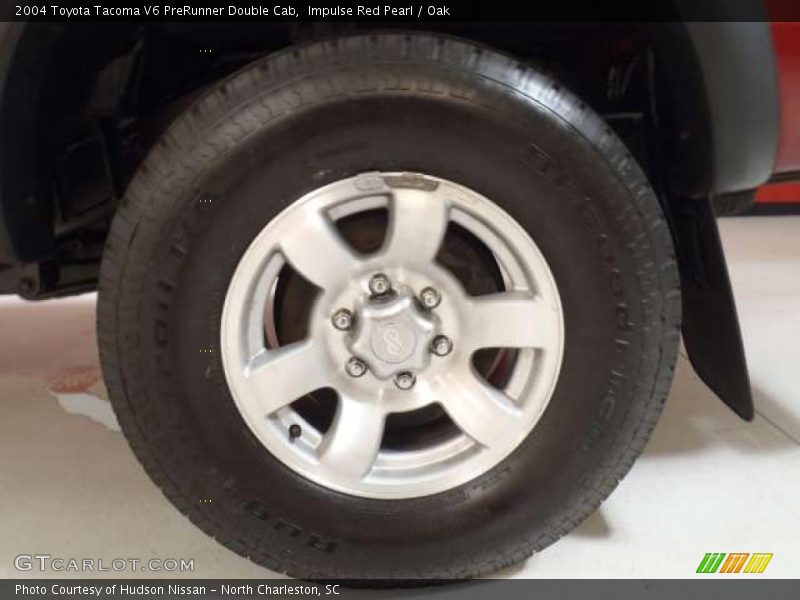 Impulse Red Pearl / Oak 2004 Toyota Tacoma V6 PreRunner Double Cab