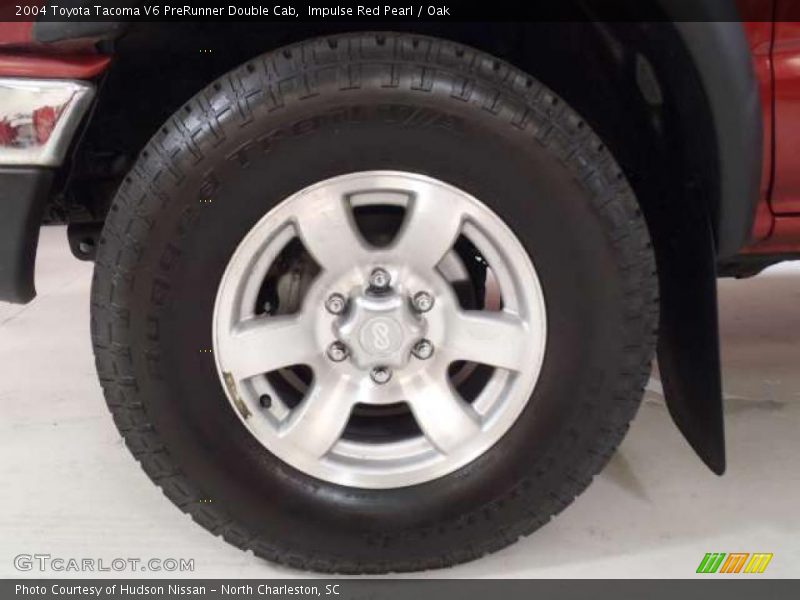 Impulse Red Pearl / Oak 2004 Toyota Tacoma V6 PreRunner Double Cab