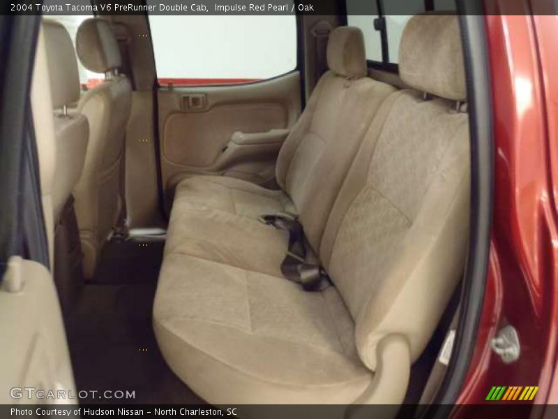 Impulse Red Pearl / Oak 2004 Toyota Tacoma V6 PreRunner Double Cab