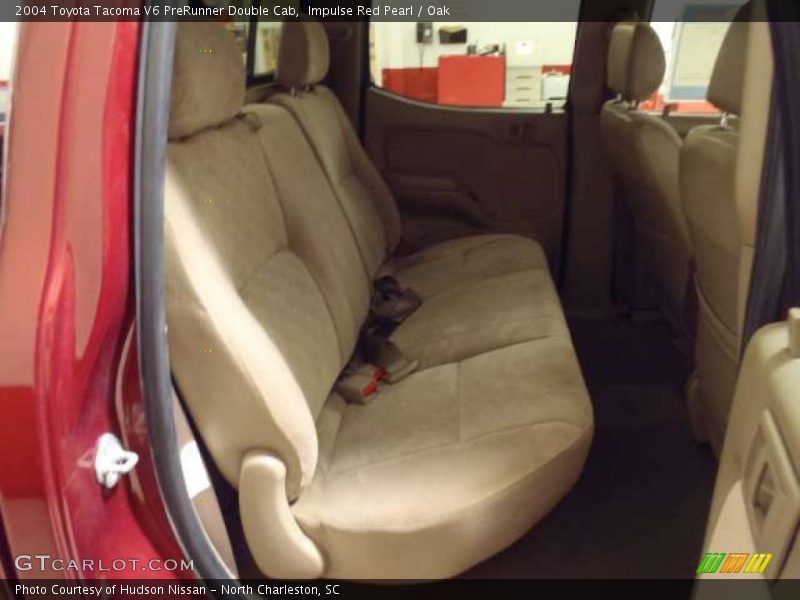 Impulse Red Pearl / Oak 2004 Toyota Tacoma V6 PreRunner Double Cab