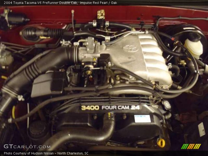  2004 Tacoma V6 PreRunner Double Cab Engine - 3.4L DOHC 24V V6