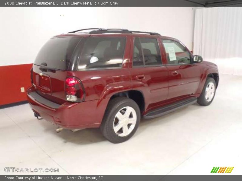 Dark Cherry Metallic / Light Gray 2008 Chevrolet TrailBlazer LT