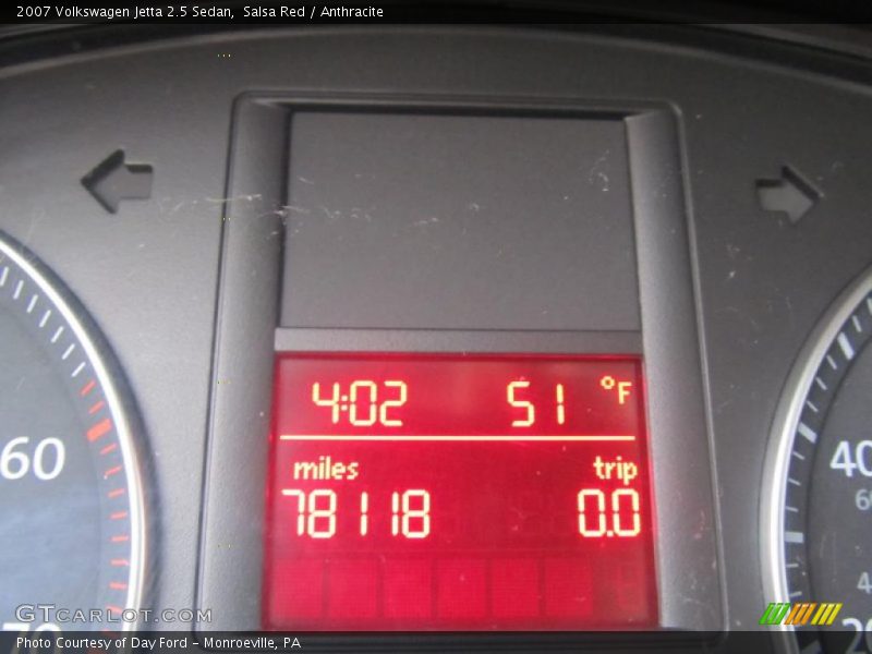 Salsa Red / Anthracite 2007 Volkswagen Jetta 2.5 Sedan