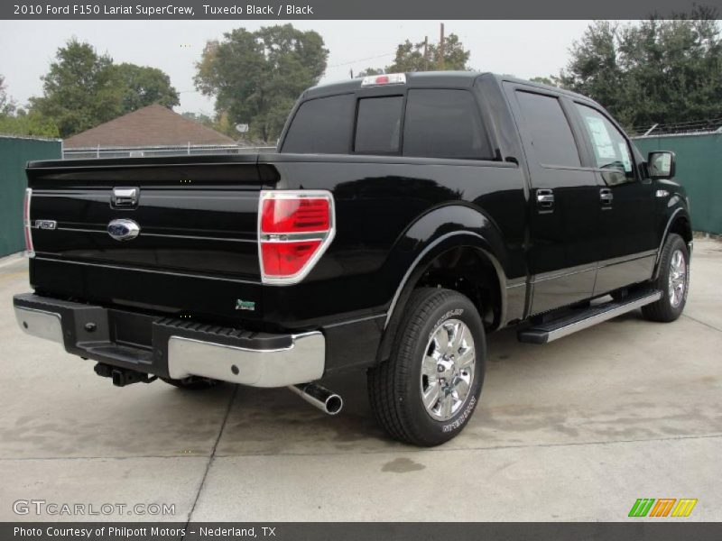 Tuxedo Black / Black 2010 Ford F150 Lariat SuperCrew