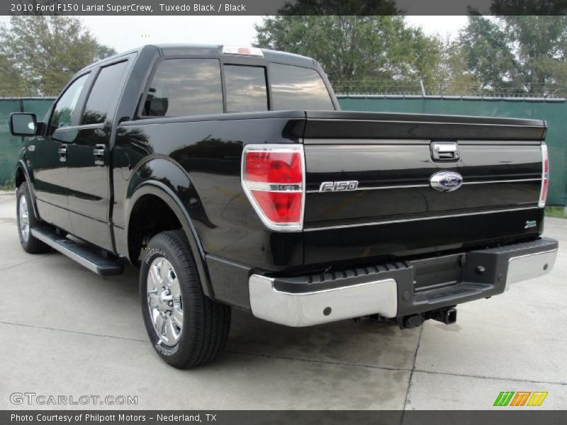 Tuxedo Black / Black 2010 Ford F150 Lariat SuperCrew