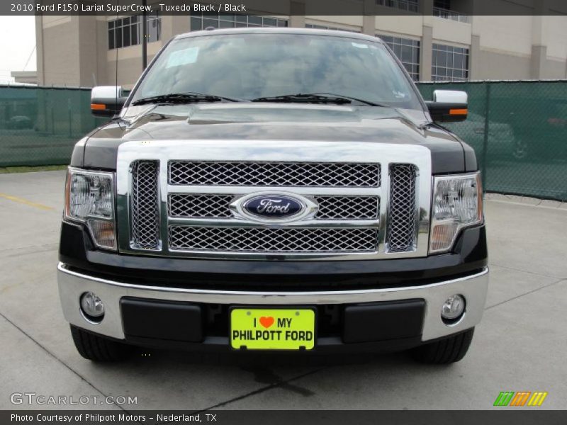 Tuxedo Black / Black 2010 Ford F150 Lariat SuperCrew