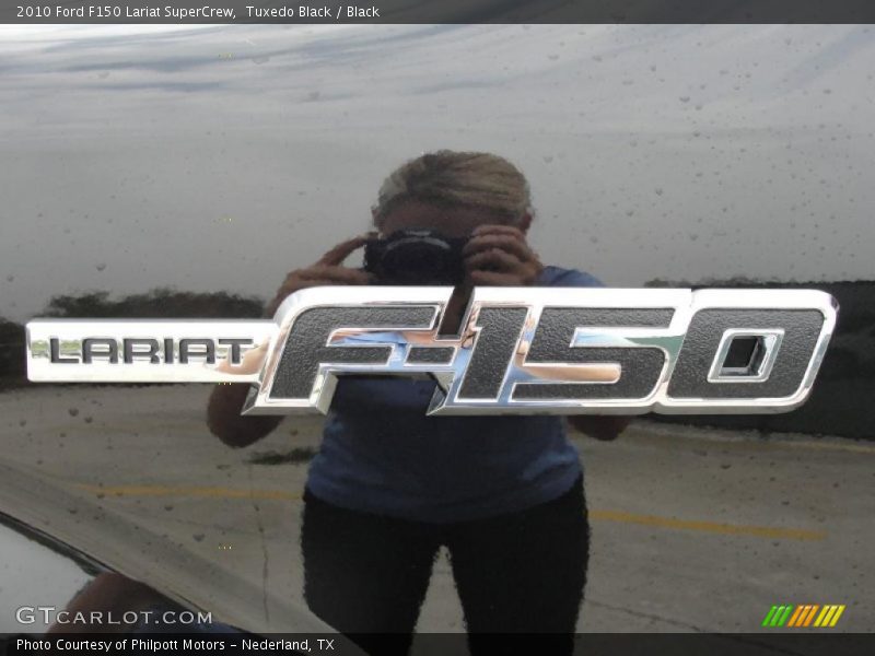 Tuxedo Black / Black 2010 Ford F150 Lariat SuperCrew