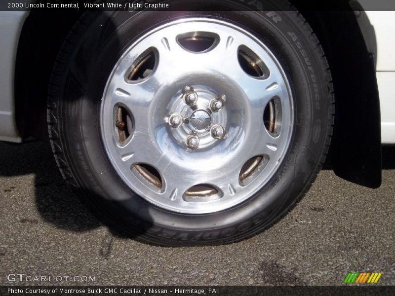 Vibrant White / Light Graphite 2000 Lincoln Continental