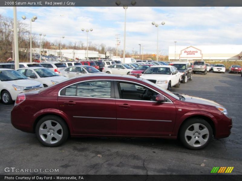 Red Jewel / Gray 2008 Saturn Aura XE