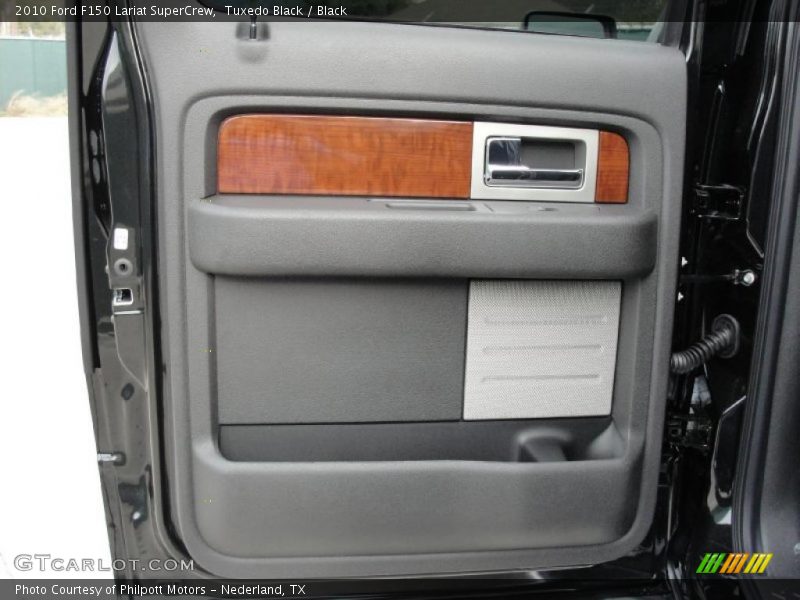 Tuxedo Black / Black 2010 Ford F150 Lariat SuperCrew