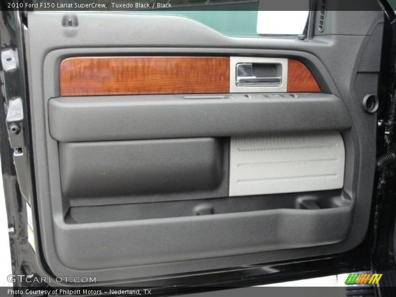 Tuxedo Black / Black 2010 Ford F150 Lariat SuperCrew